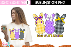 Bow Up Its Easter  Spring Sublimation Design