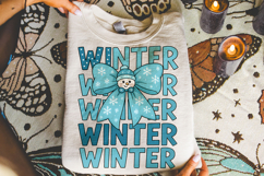 Winter Vibes PNG, Christmas PNG, Coquette Winter PNG, Cozy Product Image 3