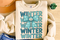 Winter Vibes PNG, Christmas PNG, Coquette Winter PNG, Cozy Product Image 4