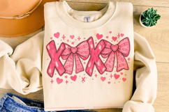 Xoxo Coquette PNG, Valentine's Day PNG, Love PNG, Cupid PNG Product Image 1
