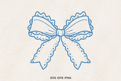 Bow Clipart SVG PNG EPS | Coquette Ribbon BUNDLE Product Image 14