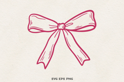 Bow Clipart SVG PNG EPS | Coquette Ribbon BUNDLE Product Image 6