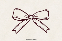 Bow Clipart SVG PNG EPS | Coquette Ribbon BUNDLE Product Image 7