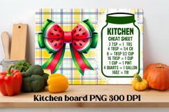 Kitchen conversion cutting board | Watermelon bow board Product Image 1