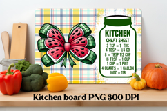 Kitchen conversion cutting board | Watermelon bow board Product Image 1