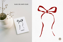 Coquette Bows SVG, Ribbon Bow Clipart PNG Product Image 4