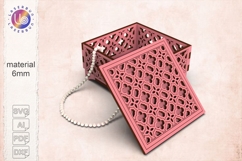 Elegant Laser Cut Keepsake Box SVG Product Image 1