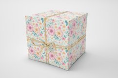 Digital Paper Floral Watercolor Seamless Pattern Product Image 8