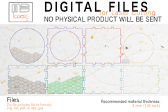 Box Deco Square Vector File 4 Laser Cutter. Product Image 3