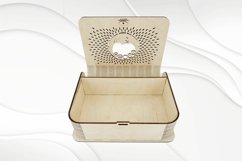 Gift big box Tarot svg dxf pattern for laser cut, laser file Product Image 3