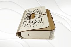 Gift big box Tarot svg dxf pattern for laser cut, laser file Product Image 1