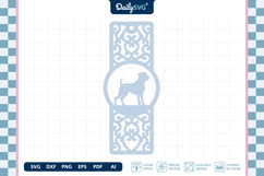 Dog Decorative Bookmark Papercut Product Image 3