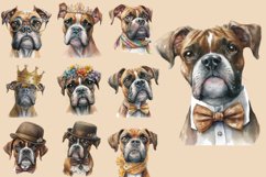 Boxer Dog | Watercolour Clipart PNG Product Image 2