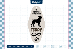 Memorial Dog Keychain SVG Product Image 3