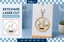 My Dog Keychain SVG Product Image 1