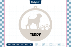 My Dog Keychain SVG Product Image 3
