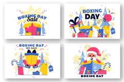 12 Boxing Day Sale Illustration Product Image 4