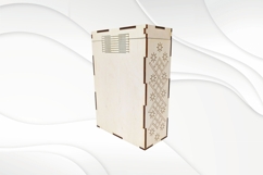 Gift box for Tarot Cards, sun moon, laser cutting design. Product Image 3