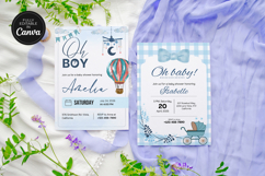 Boy Baby Shower Invitation Template Product Image 8