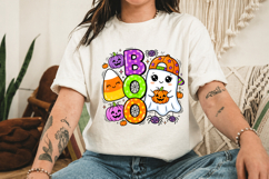 Boy Ghost PNG Boo PNG,Candy Corn Jack O Lantern Design Product Image 3
