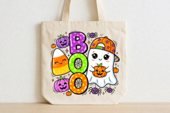 Boy Ghost PNG Boo PNG,Candy Corn Jack O Lantern Design Product Image 4