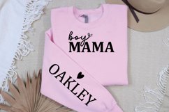 Boy mama Sleeve SVG, Boy mom clothing SVG Product Image 2