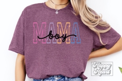 Boy Mama SVG - Mom Of Boys PNG - Mom Life SVG - Mothers Day Product Image 1