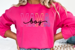 Boy Mama SVG - Mom Of Boys PNG - Mom Life SVG - Mothers Day Product Image 4