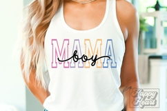 Boy Mama SVG - Mom Of Boys PNG - Mom Life SVG - Mothers Day Product Image 5