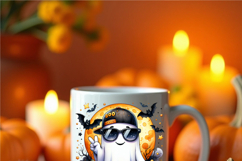 Cool Halloween Ghost Sublimation Design Product Image 5