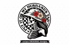 Put it on My Boyfriends Tab PNG | funny skeleton PNG Product Image 5
