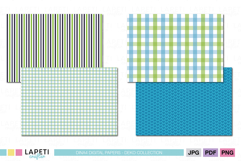 Kids birthday printable papers for toppers, labels and party decor.