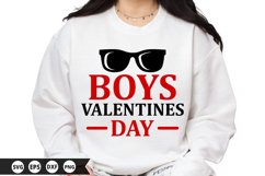 Boys Valentines Day - Valentine SVG Design Product Image 1
