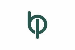 BP PB Logo design vector template Product Image 1