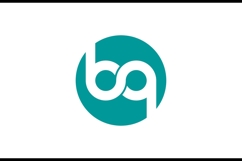 BQ letter logo design. bq Product Image 1