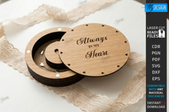 Bracelet Gift Boxes Laser Cut Bundle|Bracelet Holders|Craft Product Image 8