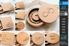 Bracelet Gift Boxes Laser Cut Bundle|Bracelet Holders|Craft Product Image 1