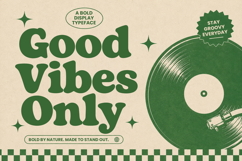 Brackenly - Retro Display Font Product Image 10