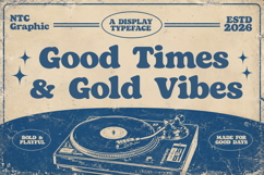 Brackenly - Retro Display Font Product Image 7