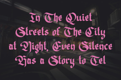 Brackvold - Blackletter Font Product Image 2