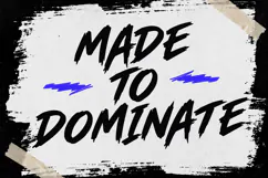 Bractley Bold Streetwear Brush Display Font Product Image 3