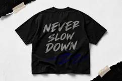 Bractley Bold Streetwear Brush Display Font Product Image 6