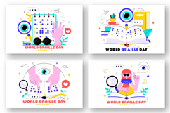 10 World Braille Day Illustration Product Image 2