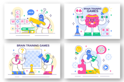 10 Brain Training Games Illustration Product Image 3