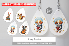 Scholarly Animals Earring Product Image 1