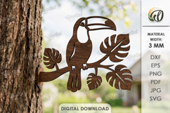 Branch Silhouettes Outdoor Decors Bundle Lasercut.Animal SVG Product Image 6