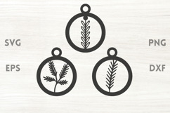 Fir Tree Ornaments SVG Product Image 1