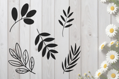 Summer Leaves and Branches SVG Product Image 1