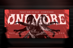 Onemore - Black Metal with Y2K Flair Display Font Product Image 10