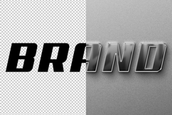 Brand 3D editable text effect Product Image 2
